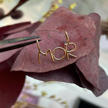 Indlæs billede til gallerivisning Lucky Letter Signature Pendant - Design Selv