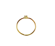 Indlæs billede til gallerivisning Big Champagne Diamond Ring