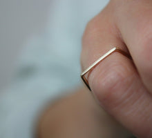 Indlæs billede til gallerivisning Flat Top Ring
