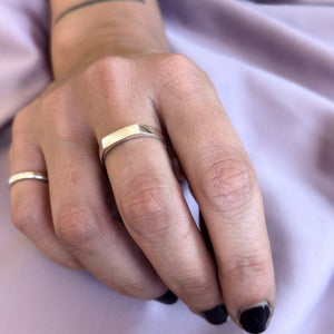 UNIKA Signet Ring - str 50-54