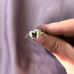 UNIKA Chunky Heart Ring 3