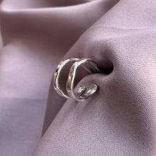 Indlæs billede til gallerivisning 01- Organic Earring Sølv
