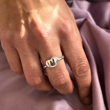 Indlæs billede til gallerivisning UNIKA Chunky Heart Ring 3