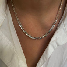 Indlæs billede til gallerivisning 01- Big Cuban Chain Silver Necklace