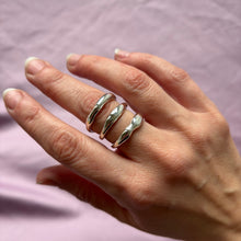 Indlæs billede til gallerivisning 1- UNIKA Chunky Wavy Ring 5