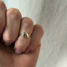 Indlæs billede til gallerivisning UNIKA Heart Ring - Pinky Finger - 14 karat guld
