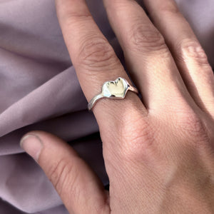 UNIKA Chunky Heart Ring 3