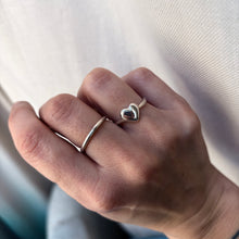 Indlæs billede til gallerivisning UNIKA Heart Ring 4.0