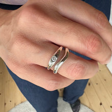 Indlæs billede til gallerivisning 01 -Chunky Diamond Ring