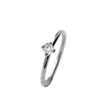Indlæs billede til gallerivisning 01 - Big Pointy Ring - White Diamond